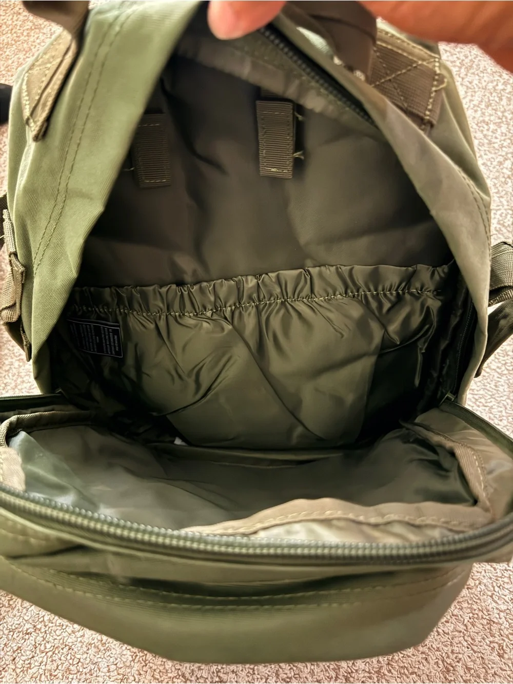 Durable MOLLE Tactical Backpack for Men - Olive Green